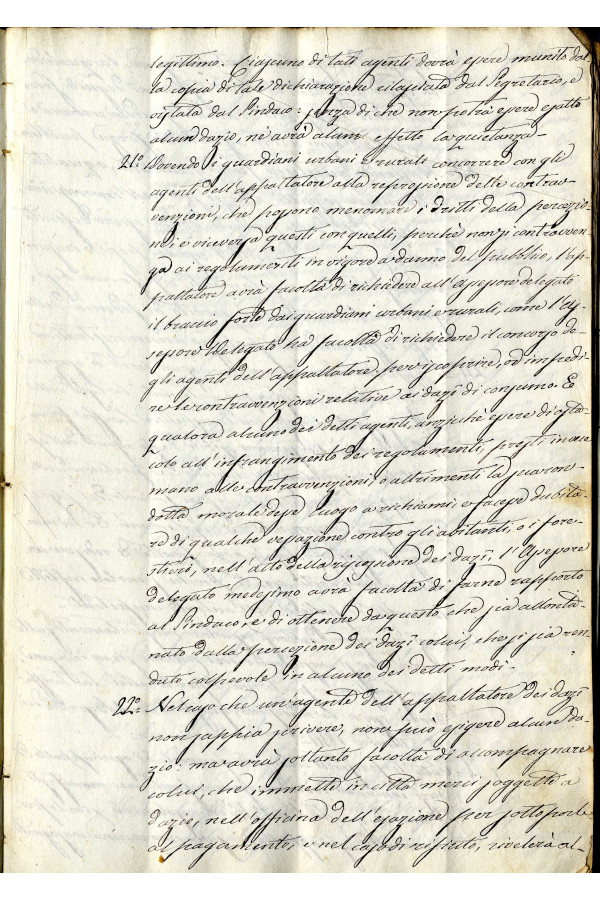 BUSTA 1 CAT I CLASSE VIII FASCICOLO 1 ANNI 1861 1869 SERIE N 16 REG N 1 REG A 1861 PAGINA 15 R TIPO Foglio Interno