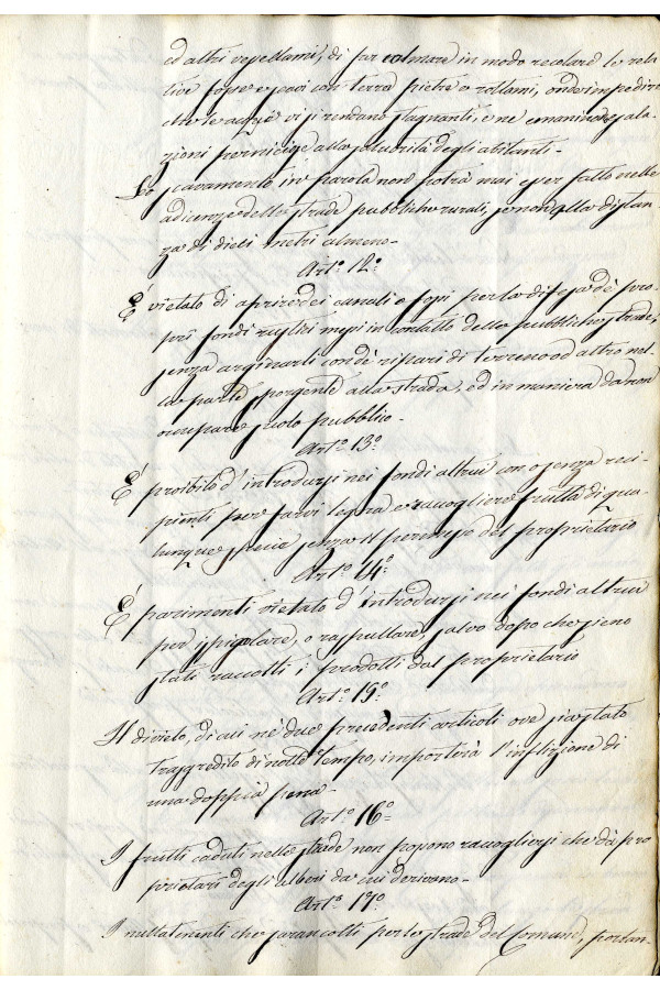 BUSTA 1 CAT I CLASSE VIII FASCICOLO 1 ANNI 1861 1869 SERIE N 16 REG N 1 REG A 1861 PAGINA 46 R TIPO Foglio Interno
